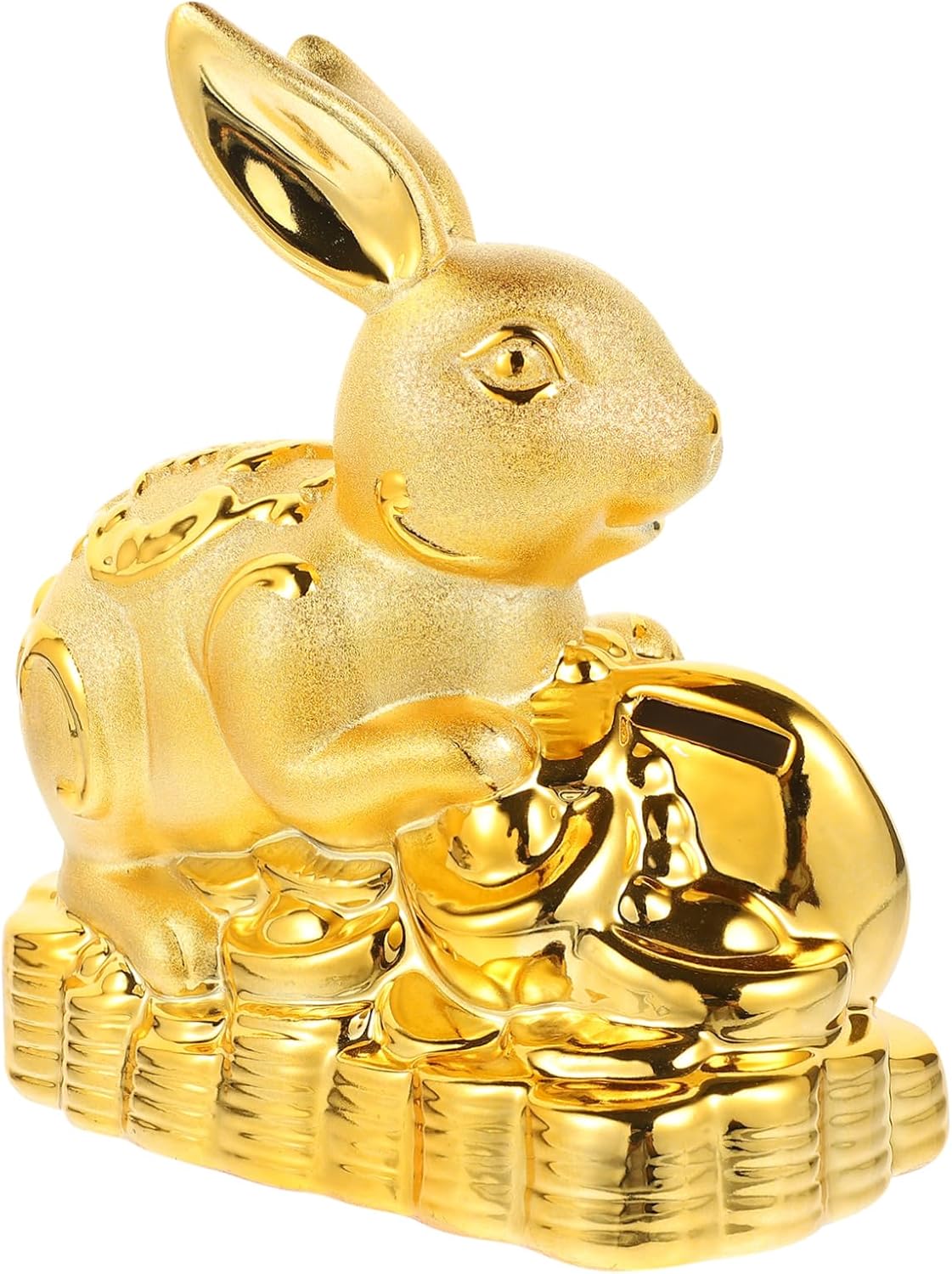 Totority Cartoon Rabbit Piggy Bank Boys and Girls Coin Bank Bunny Coin Saving Jar Money Saving Jar Bunny Decor for Room