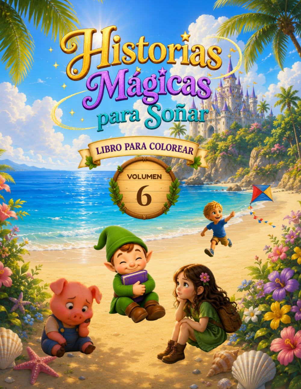 Historias Mágicas para Soñar - Volumen 6: Libro para Colorear (Historias Mágicas para Soñar - Libros para Colorear)