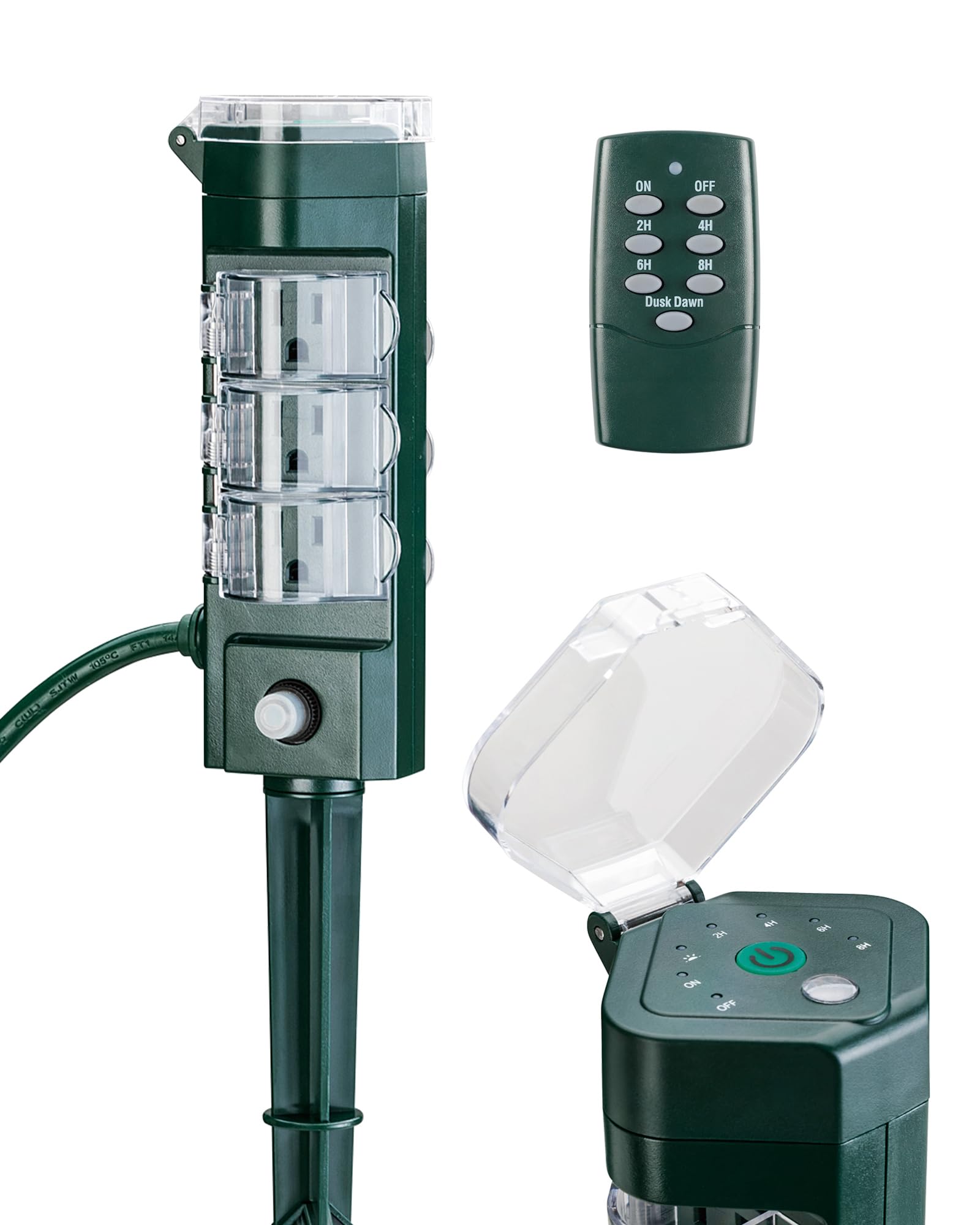 HBN Outdoor Power Strip Timer