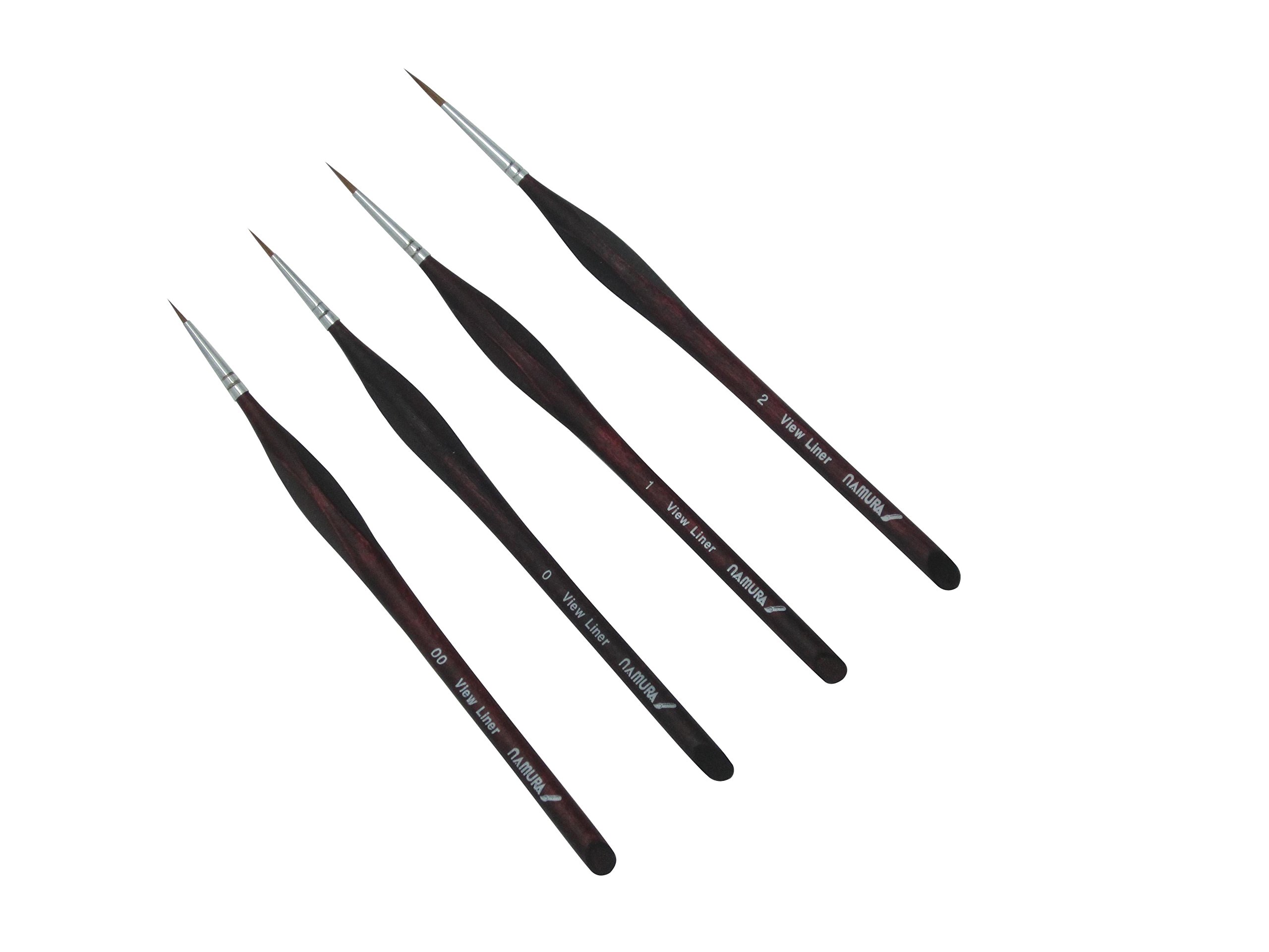 Namura View Liner Lot de 4 avec pointe fine haute rétention d'encre