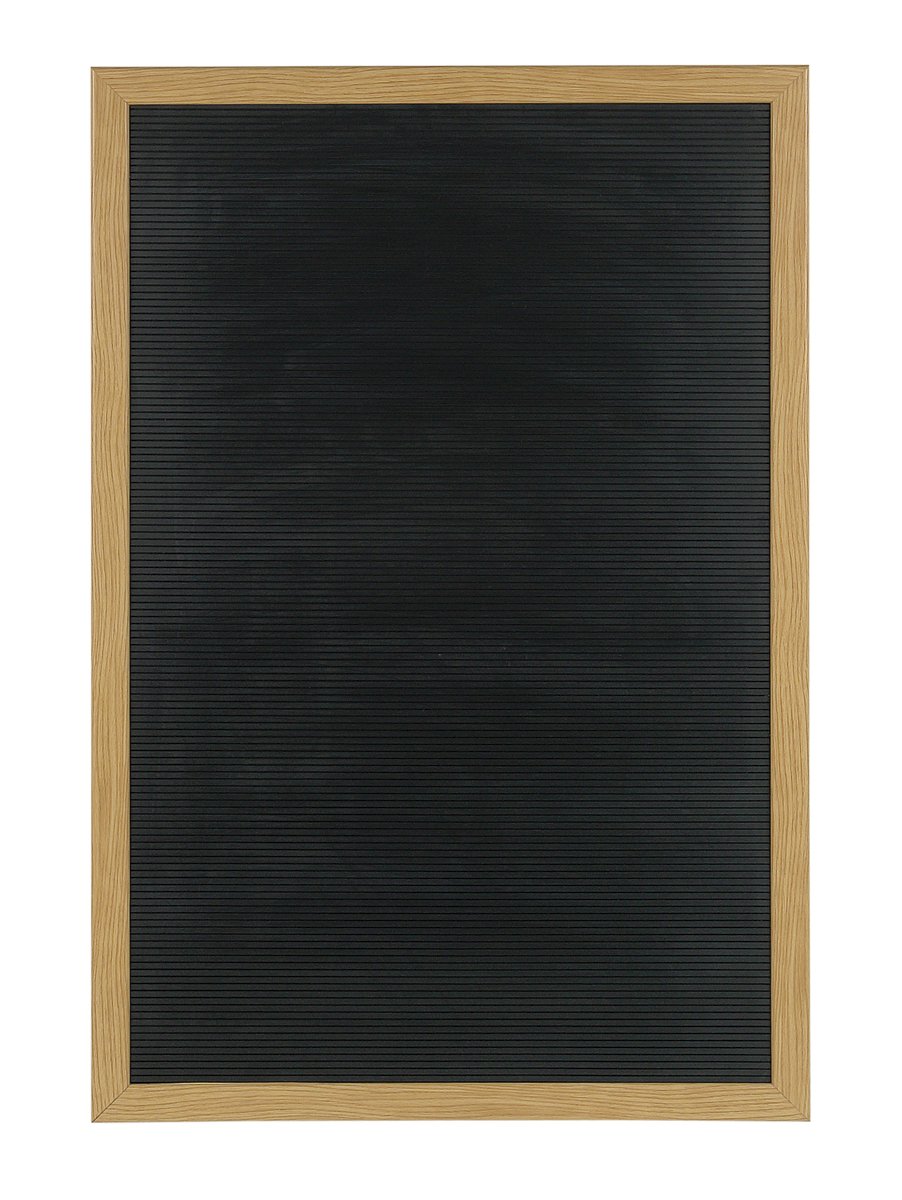 Bi-Office LEM0303233 - Tablero de letras con marco de madera, 600 x 900 mm