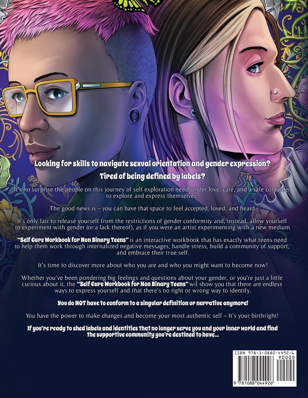 Self-Care Workbook for Non-Binary Teens