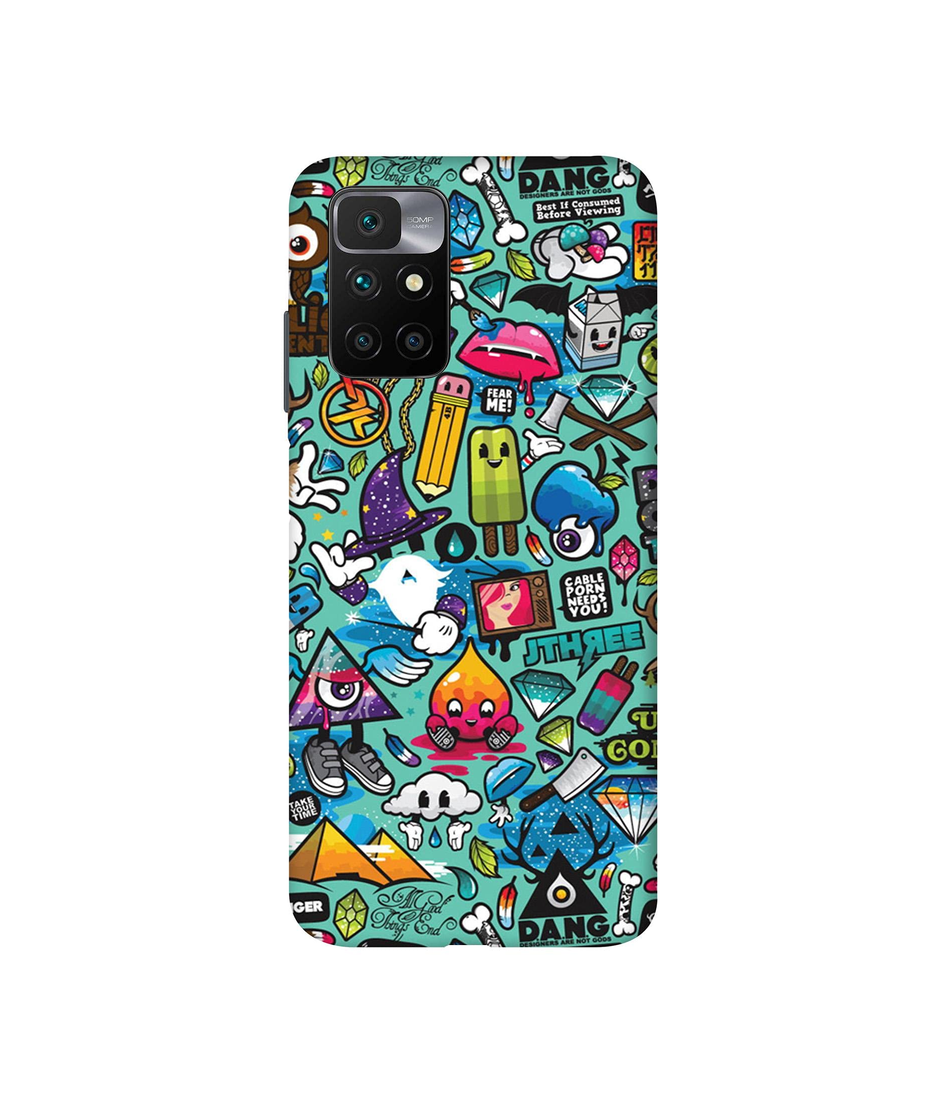 Casotec Basic Case for Mi Redmi 10 Prime (Plastic_Multicolor) (B09FY8GJKX) Amazon Price History, Amazon Price Tracker