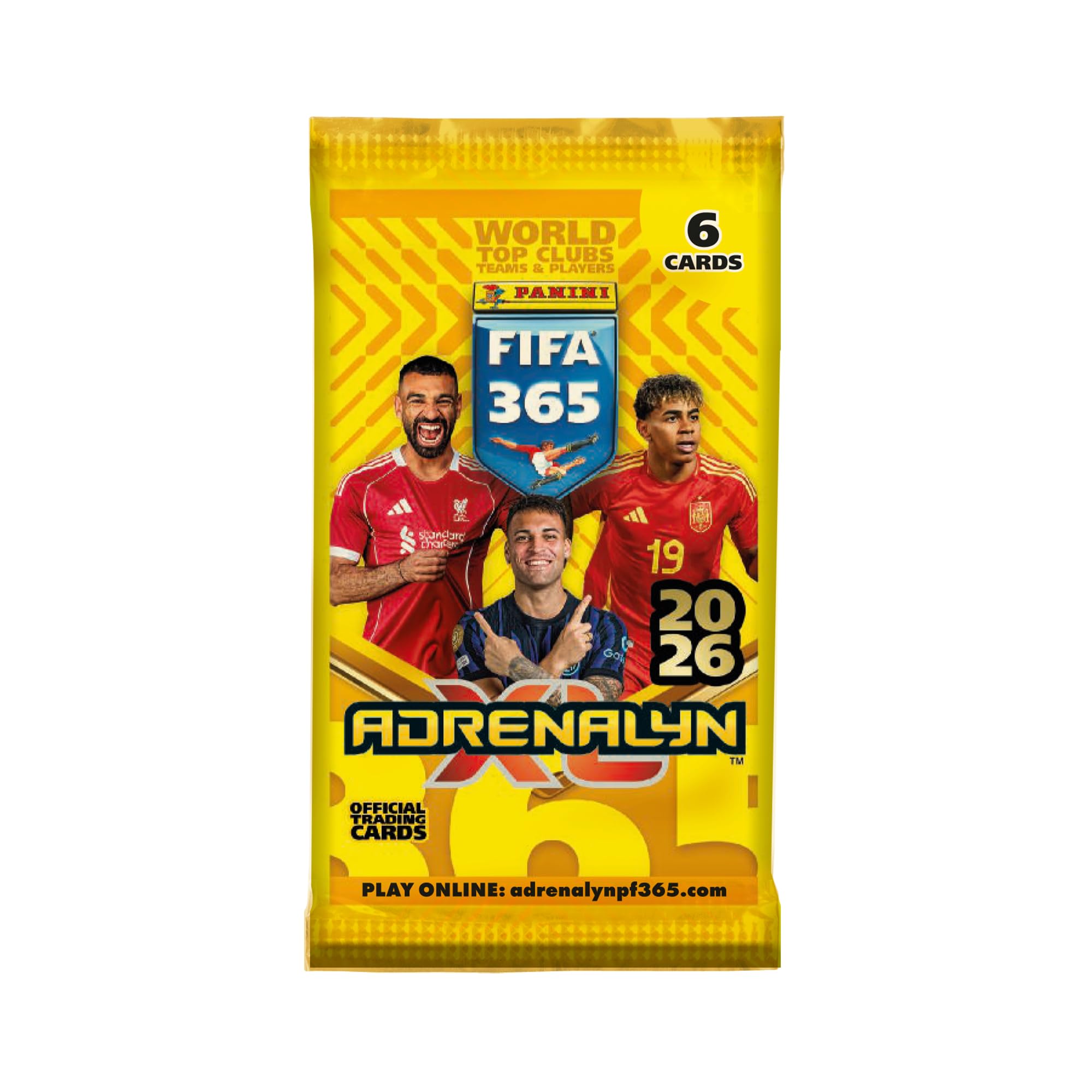 Panini FIFA 365 Adrenalyn XL Lot de 50 paquets de cartes à collectionner