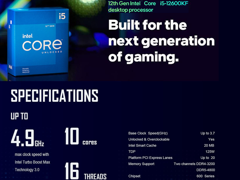 Amazon.com: INLAND Micro Center CPU Motherboard Intel Core i5