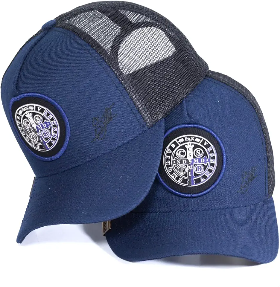 Boné Trucker Linha Country Telinha Medalha De São Bento