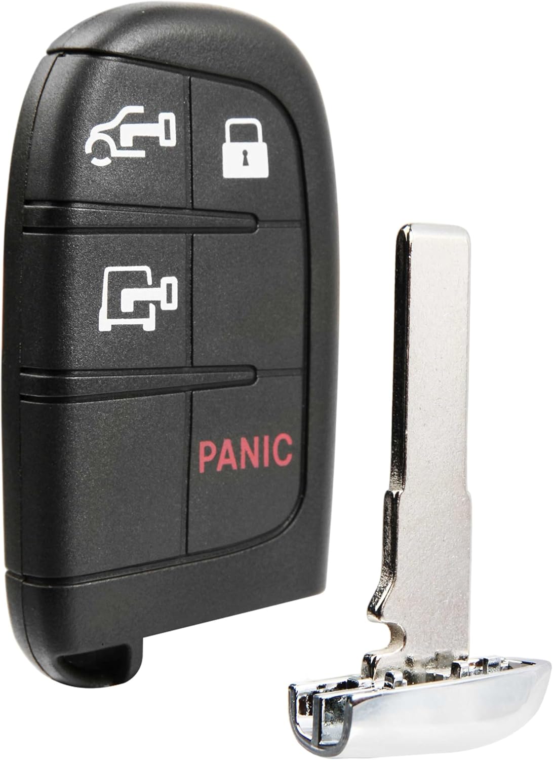 2X Keyless Entry Remote Key Fob Replacement 4-Button for 2022 2023 2024 2025 Ram Promaster EV (M3N-40821302, 7FF24LXHAB)