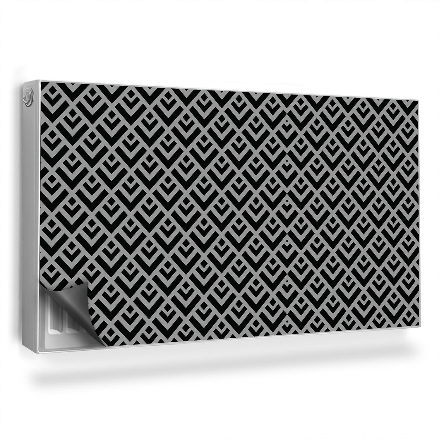 Cache radiateur magnétique anti-poussière 110x60 cm pour protégez le salon