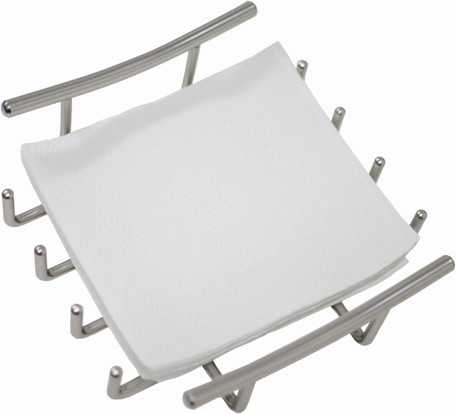 Oasis Collection Nickel Plated Napkin Holder NH029878, Modern Simple and Compact Design
