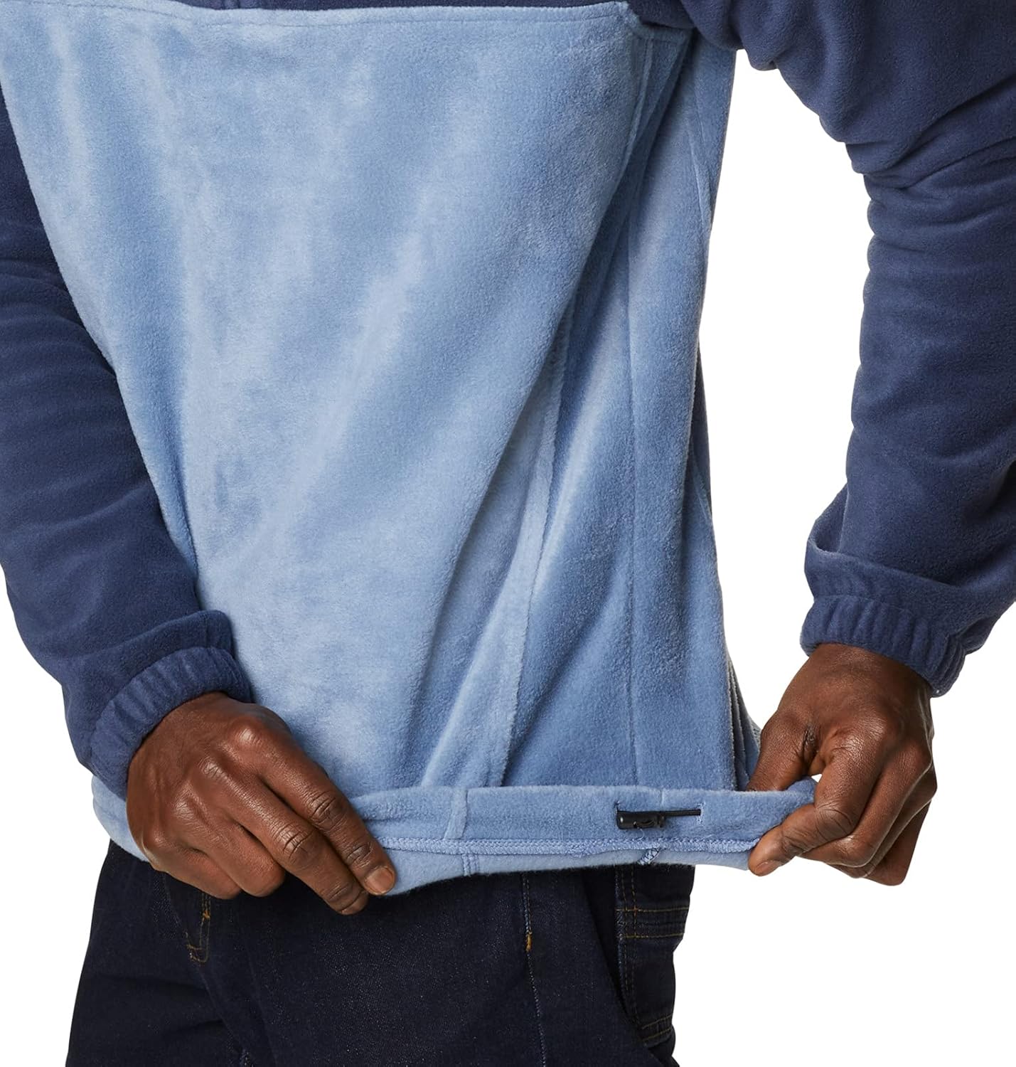 Columbia Men's Steens Mountain Half Zip Fleece Collegiate Navy/Bluestone Small