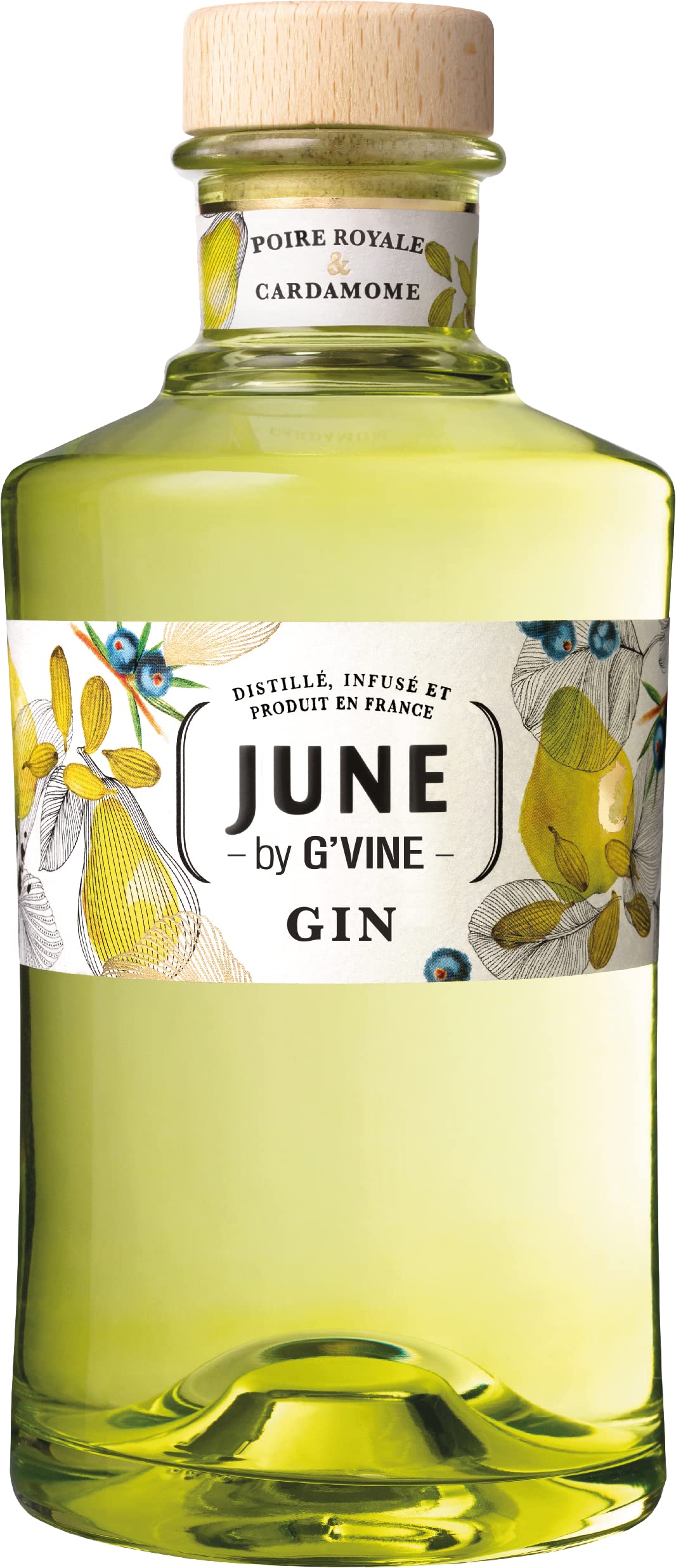JUNE by G'Vine Gin Royal Pear & Cardamom 37,5% Vol. 0,7l