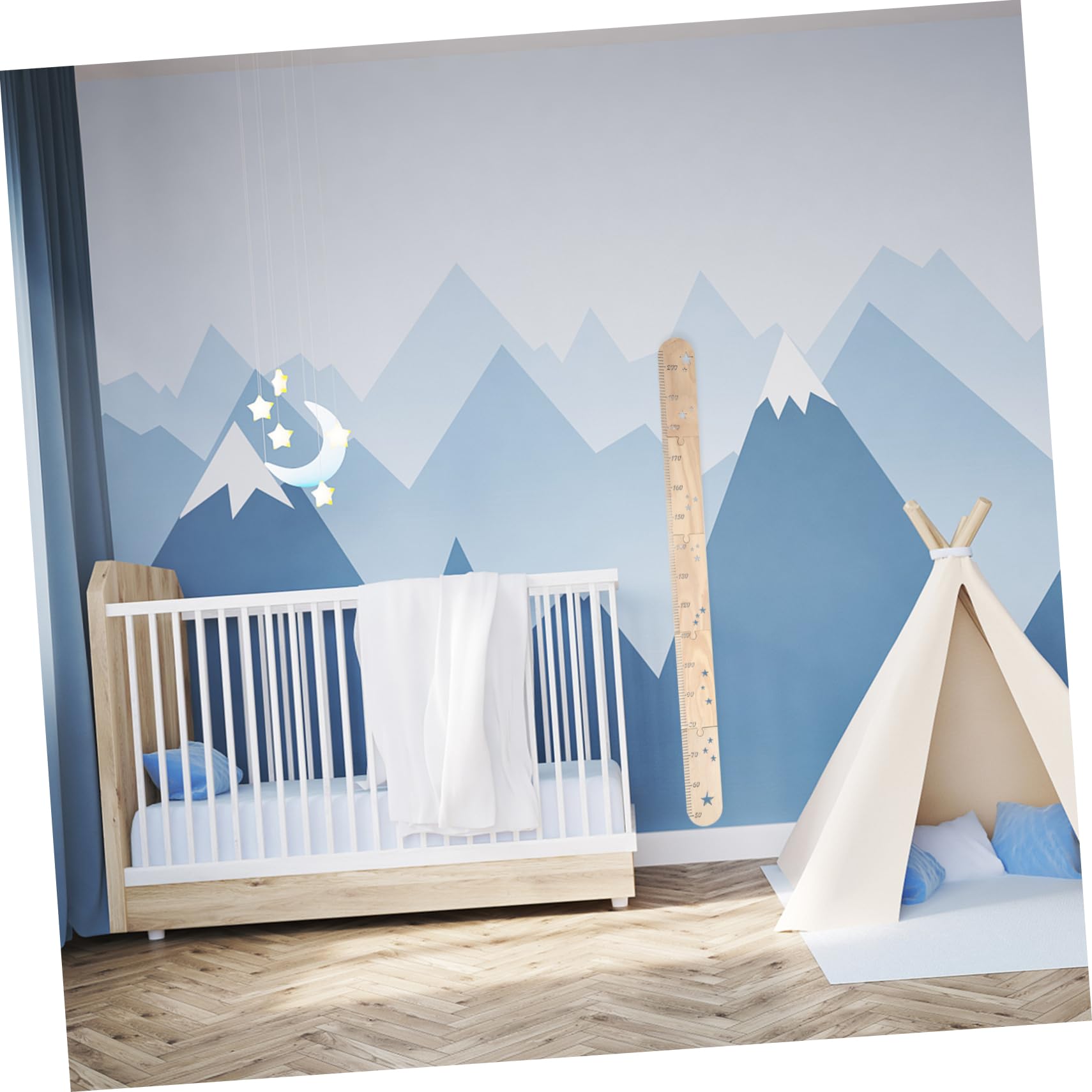 Amosfun 5 Juegos De Regla De Altura Decoración Tabla De Crecimiento Para Niños Regla De Medición De Altura Gráfico De Pared De Altura Regla De Pared De Altura Medición De Altura Para