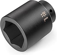 Vista 80 de TEKTON SID22008 Dado de impacto de 6 puntos de 5/16 pulgada impulsor de 1/2 pulgada Profundo