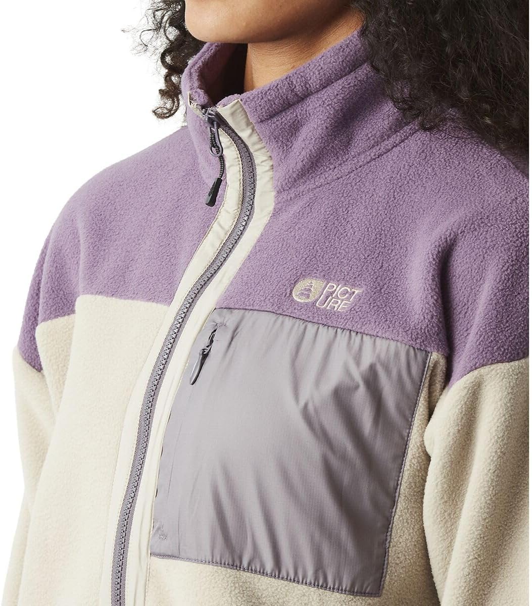 Picture Organic, Arcca Full-Zip Fleece Jacket - Women's, Pure Cashmere, XS