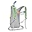 Hydration Pack,Hydration Backpack with 2L Hydration Bladder Lightweight Running Water Backpack for Women Men Kids (Green)