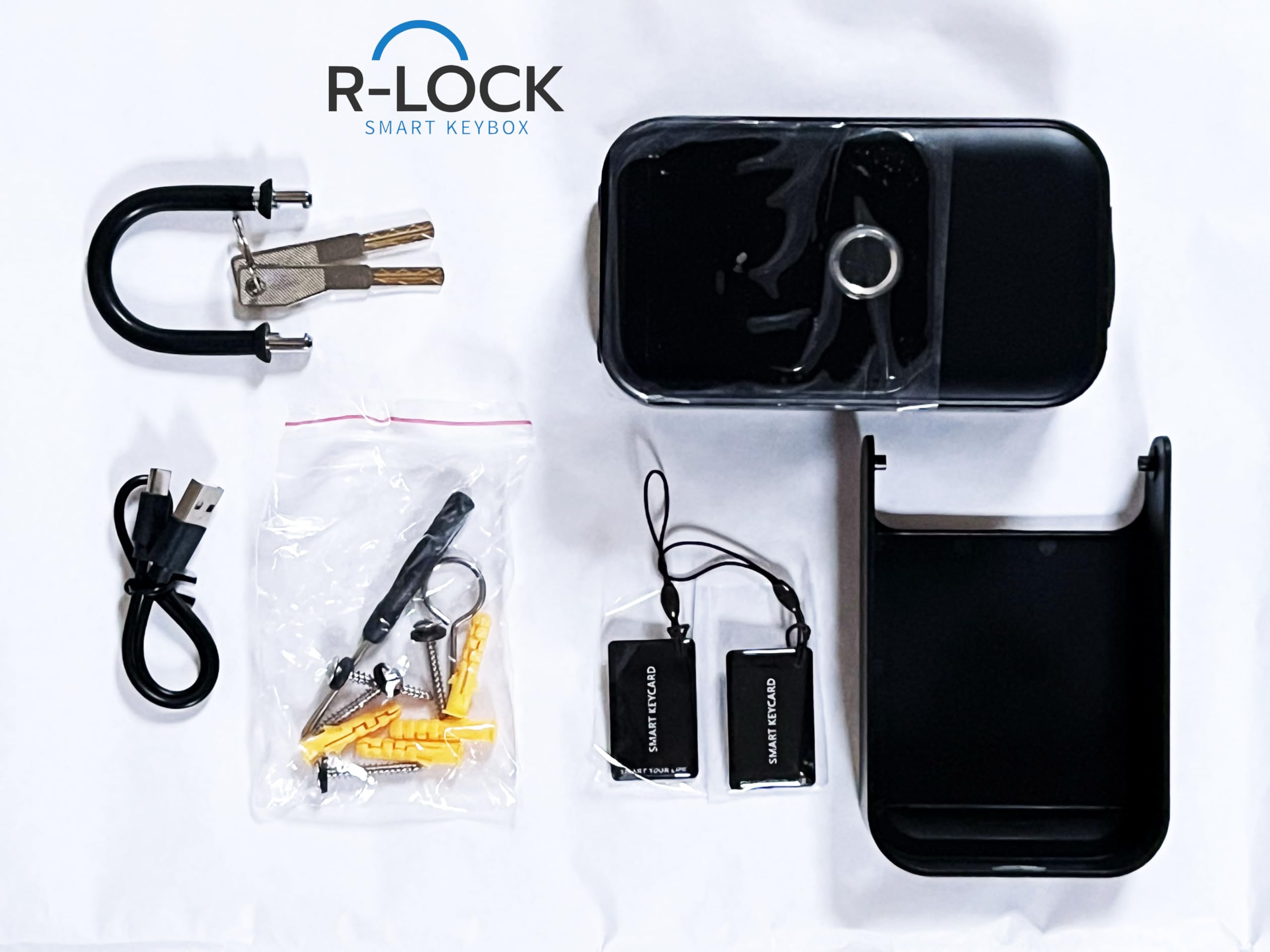 Boitier de vérouillage de clé en Aluminium étanche iP65, empreinte digitale, carte RFID, mot de Pass, Tuya App