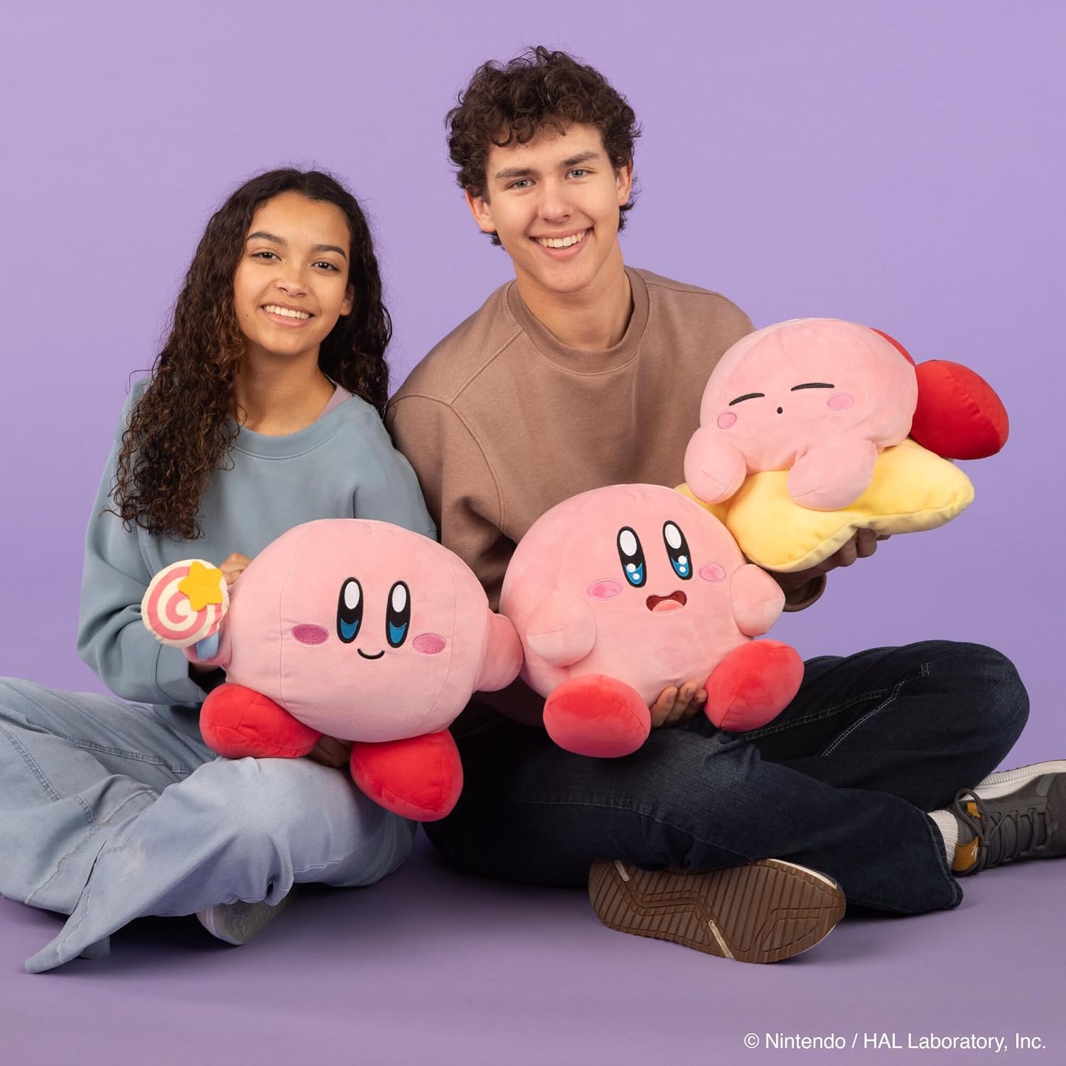 Club Mocchi-Mocchi- Kirby Dream Buffet Plush - 15-Inch Super Soft Squishy Kirby Plushie - Officially Licensed Collectible - Valentine’s Day Gift for Gamers - Ages 3+