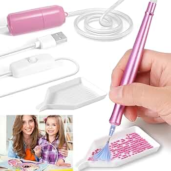 ダイヤモンドアート専用 Amazon.co.jp: 電動ダイヤモンドアートペインティングペン