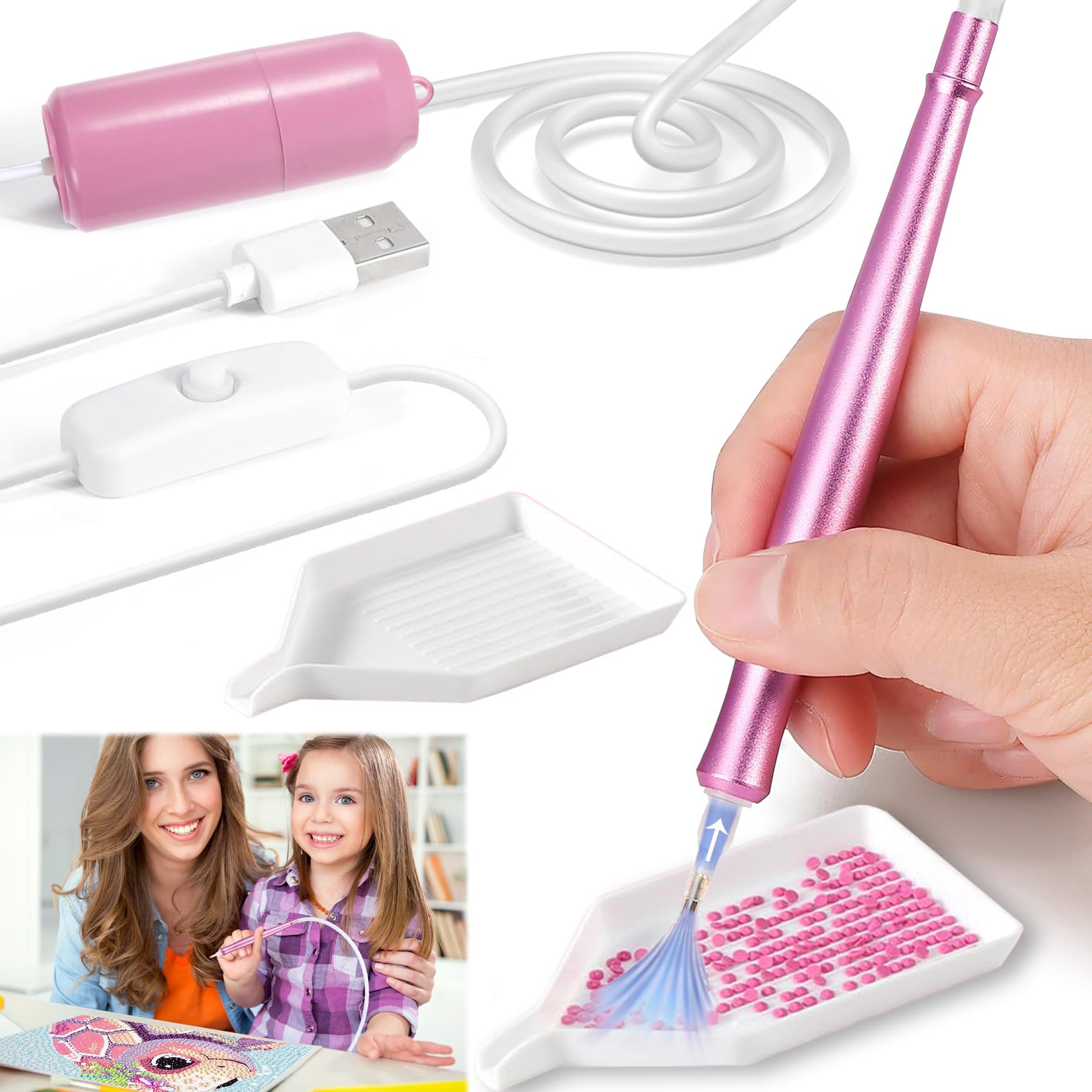 Amazon.co.jp: 電動ダイヤモンドアートペインティングペン