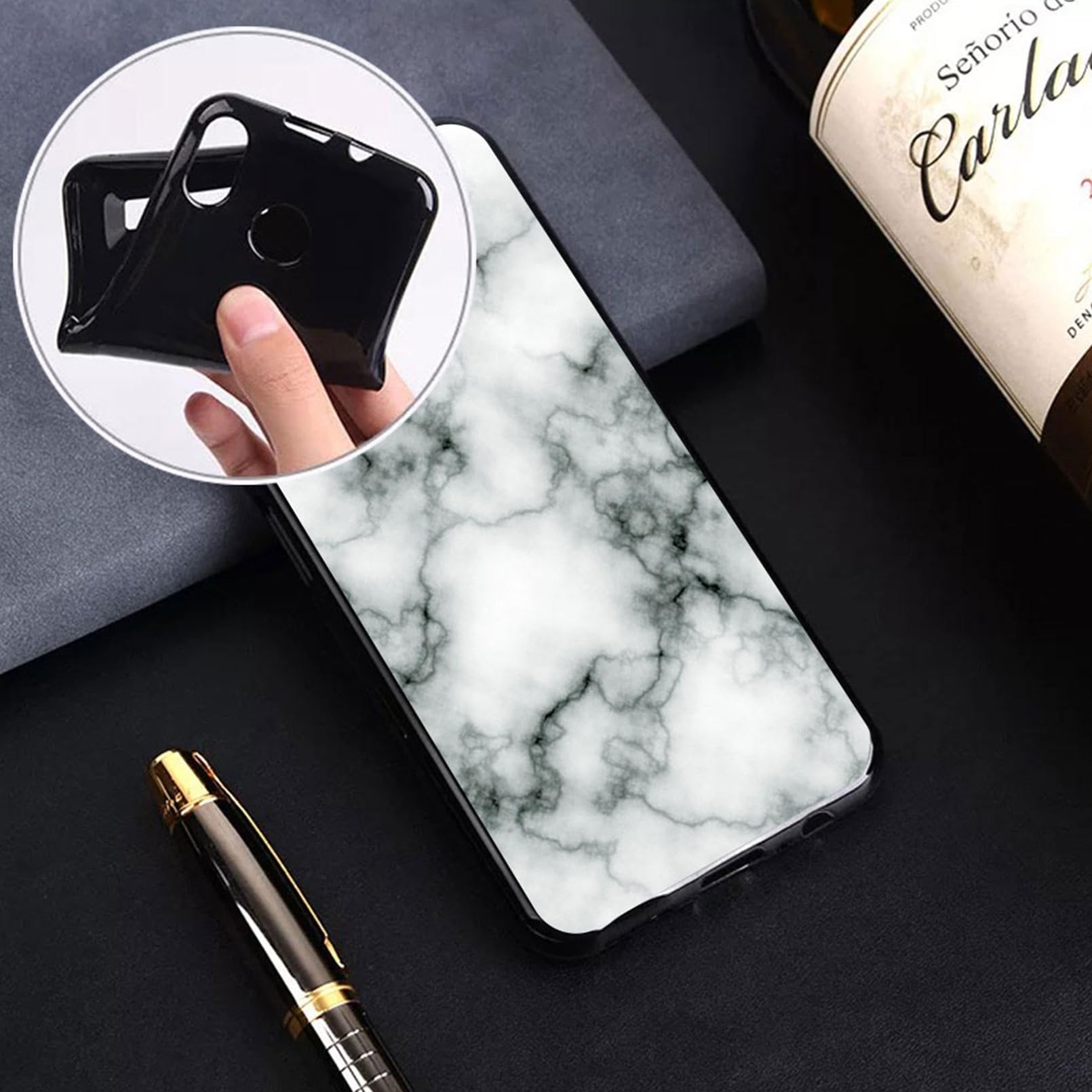 Custodia Morbida In TPU E Pellicola Vetro Temperato Per Doogee N55 PRO (6.56
