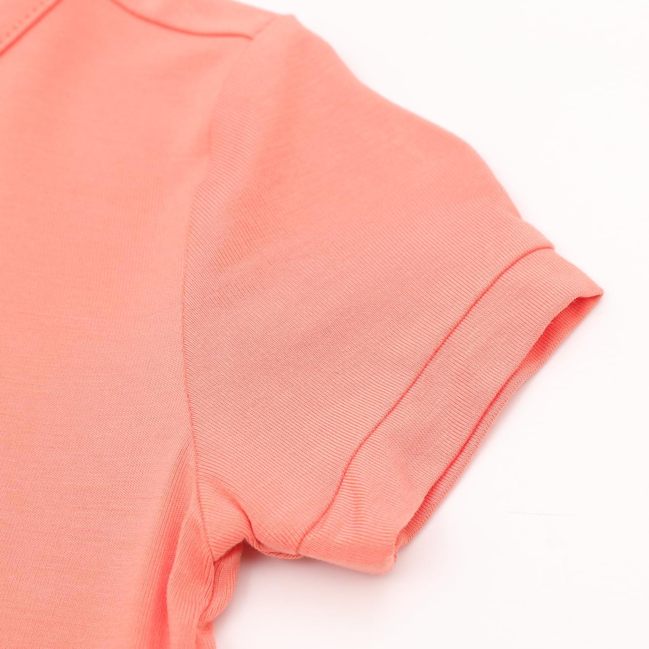 JunNeng Baby Boy Girl Pajamas 2 Pack Rayon from Bamboo Summer Sleeper Infant Short Sleeve Zipper Footless One-piece Romper - Image 4