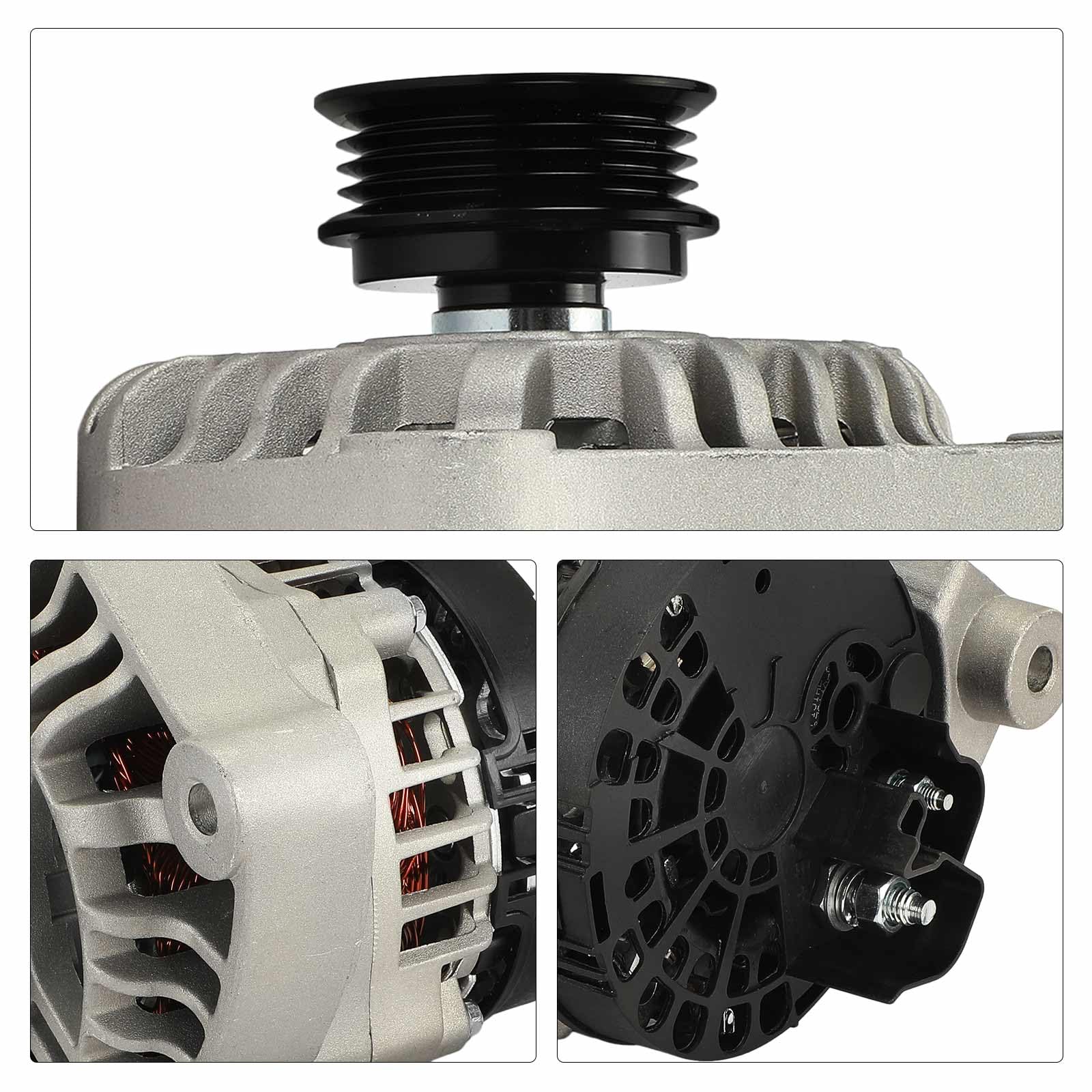 Frankberg Generatore Alternatore Benzina Compatibile con 500 312 1.2L KA RU8 1.2L Punto Evo 199 1.2L 169 1.2L Punto Furgone/Compatto 188 1.2L Replace# 9S5110346AB