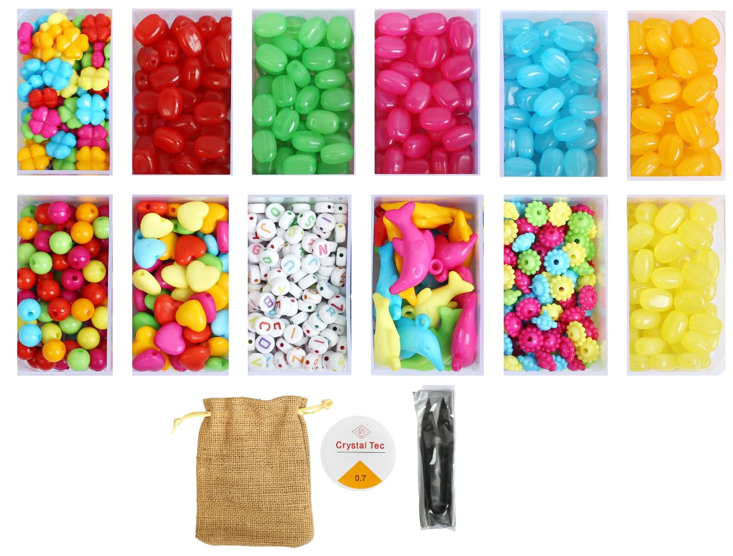 Ambitieux 12 Types Of Colorful 900+ Pcs 8Mm Of Plastic Beads - Perfect For Crafting (Barfi Beads),Multicolor (B0CMD8STF2) Amazon Price History, Amazon Price Tracker