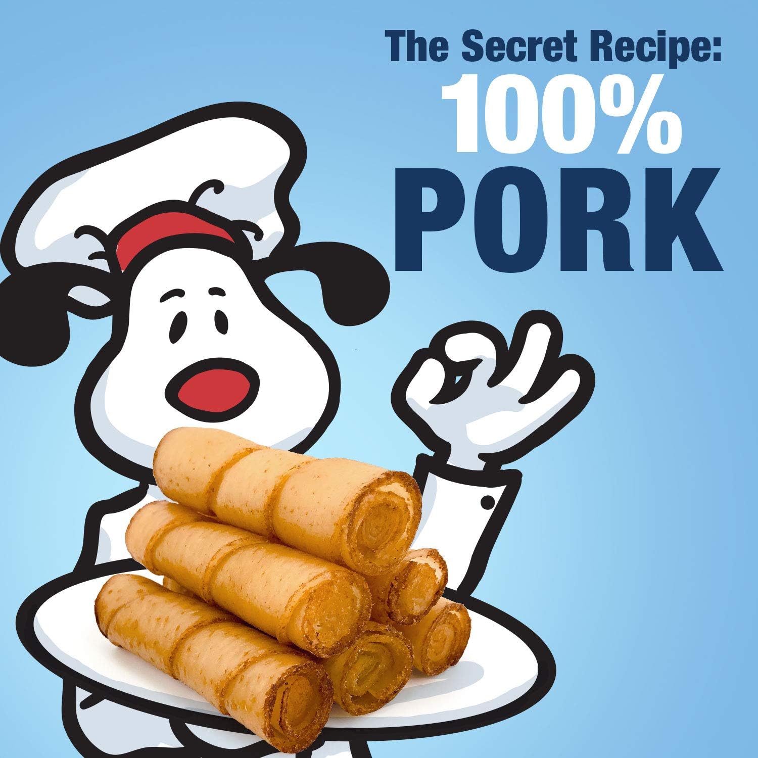 ValueBull USA Pig Skin Twists, Small, Smoked, 200 Count Bulk Pack - Natural & Safe, USA Pork Hide, Long Lasting, Chemical Free, No Artificial Flavors