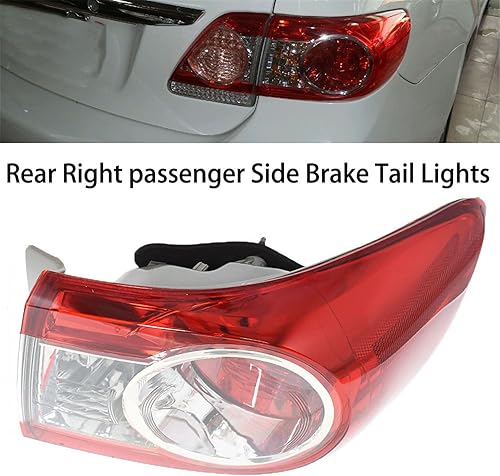 Miniatura 2 de WFLNHB Reemplazo de luz trasera derecha para Toyota Corolla 2011 2012 2013 Conjunto de lámpara de luz trasera 8155002580 TO2805111 lado del pasajero