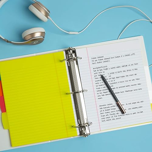 Miniatura 8 de Avery Durable View -Carpeta de 3 anillos EZD de 2 pulgadas, 1 carpeta blanca (09501)