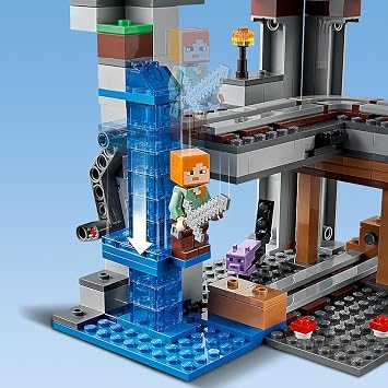 LEGO Minecraft The First Adventure 21169 Hands-On Minecraft Playset; Fun Toy Featuring Steve, Alex, a Skeleton, Dyed Cat, Moobloom and Horned Sheep, New 2021 (542 Pieces)