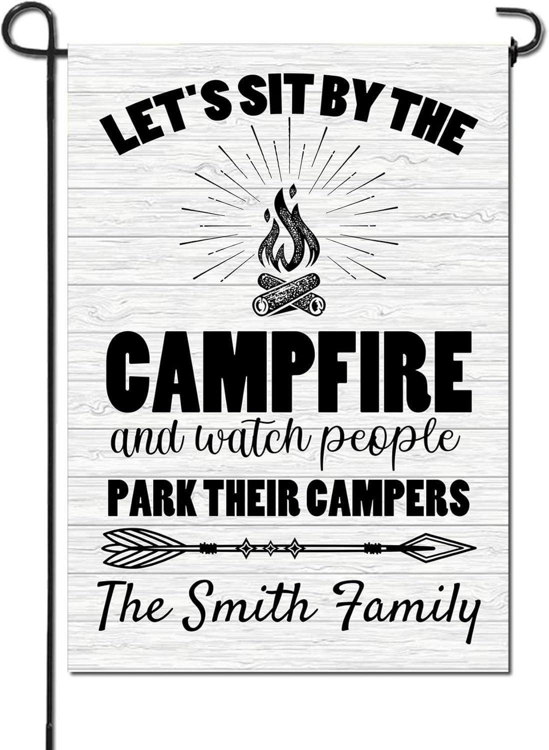Let's Sit By the Fire and Watch People Park Their Campers