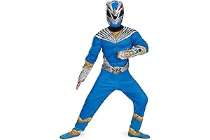 Authentic Blue Power Ranger Helmet: Become the Cosmic Fury!