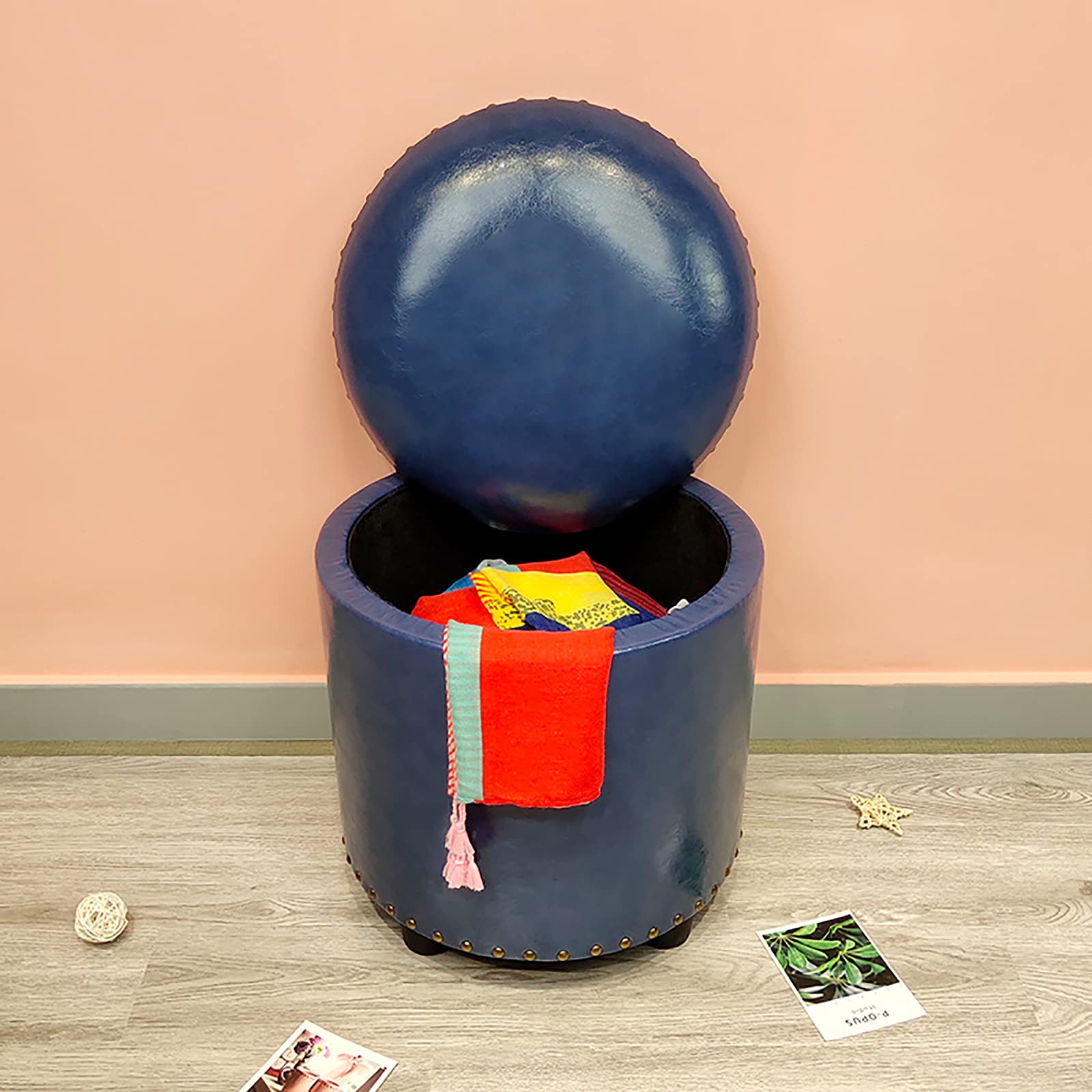 Tabouret à langer en similicuir pour l'entrée et la chambre