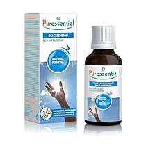 Puressentiel – Energia Positiva – Miscela Oli Essenziali per Diffusione – Per l’armonia di Corpo e Mente – con 5 Oli Essenziali OEBBD – 100% Puri e Naturali – Vegan e Cruelty Free – 30 ml