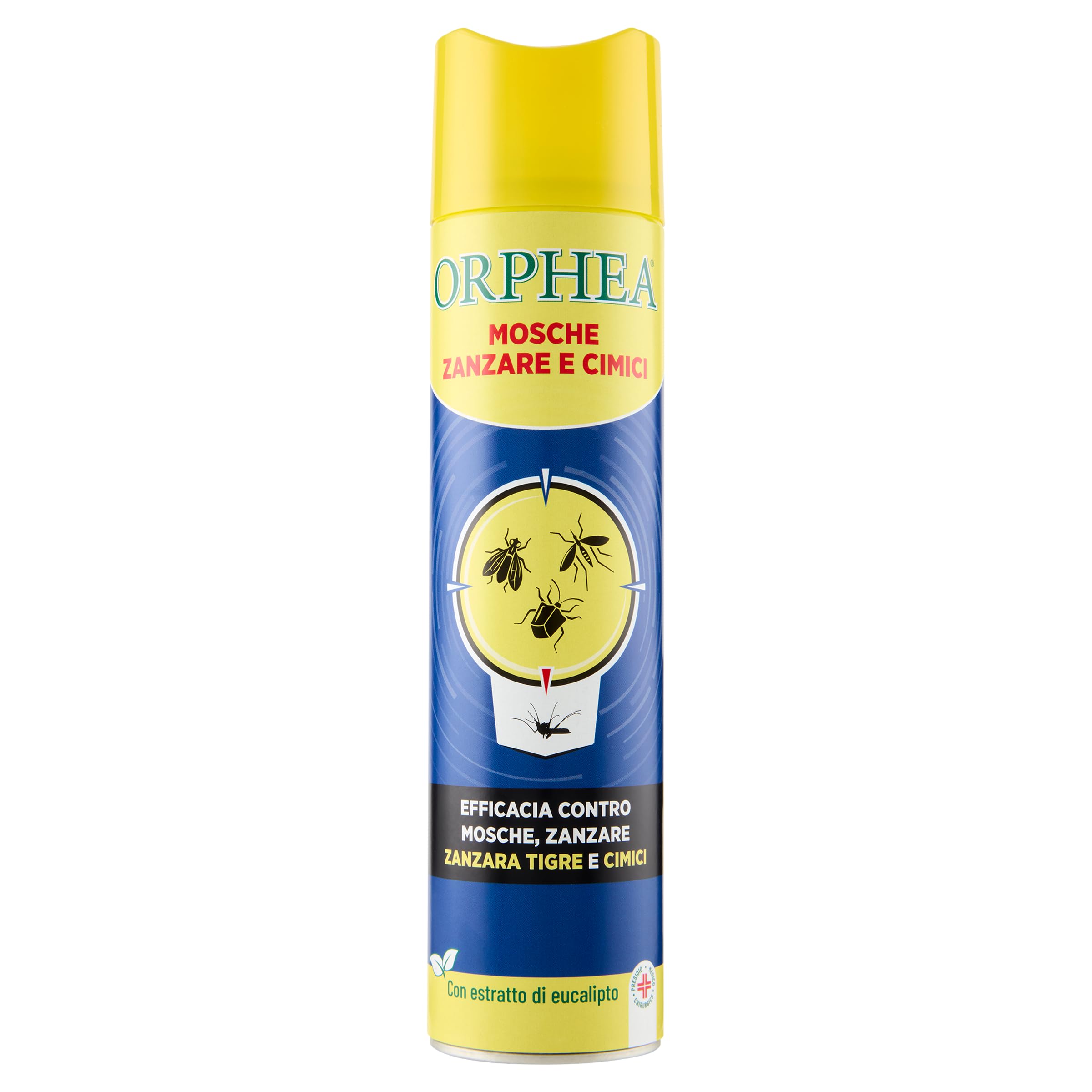 Orphea Spray contro Mosche, Zanzare e Cimici, Con Estratto di Eucalipto - 400 ml