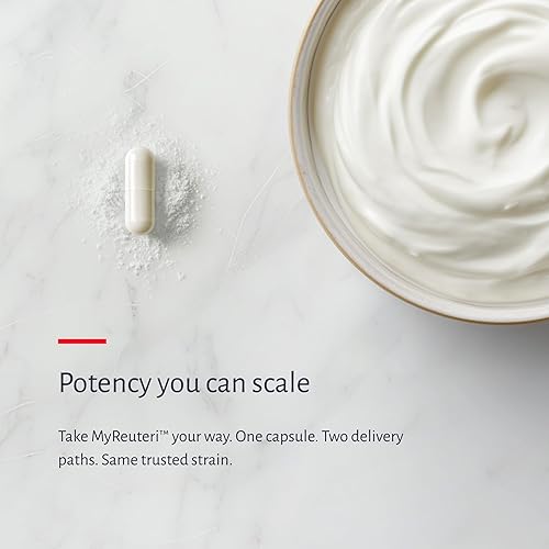 Miniatura 7 de Probiótico MyReuteri 10 mil millones de UFC  Fuerza Fundacional L. reuteri LRDR + FOS Prebiótico  por el Dr. William Davis  Hace un superalimento