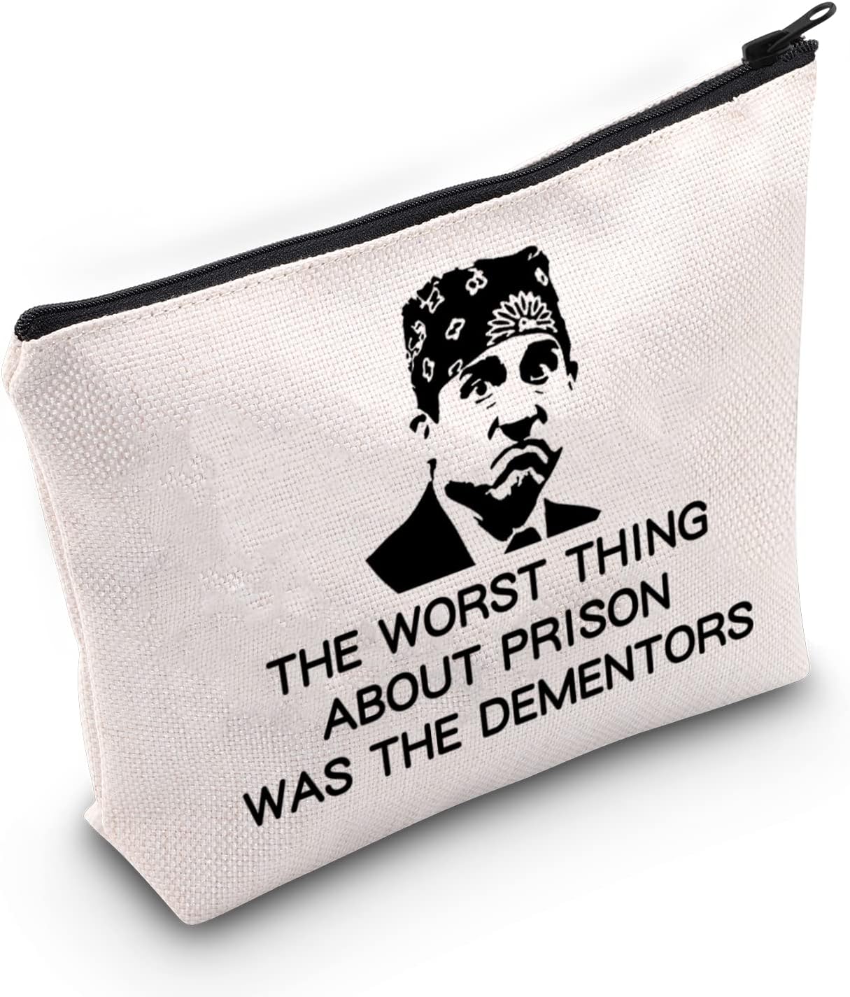 BLUPARKTV Show Inspired Makeup Bag Fans Gift TV Show Merch Novelty Gift TV Show Merchandise (Prison Mike)