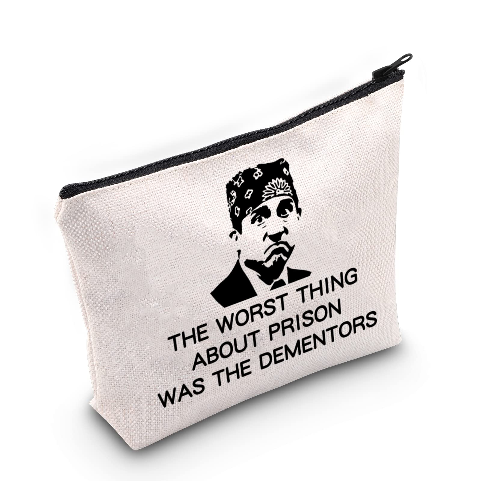 BLUPARKTV Show Inspired Makeup Bag Fans Gift TV Show Merch Novelty Gift TV Show Merchandise (Prison Mike)
