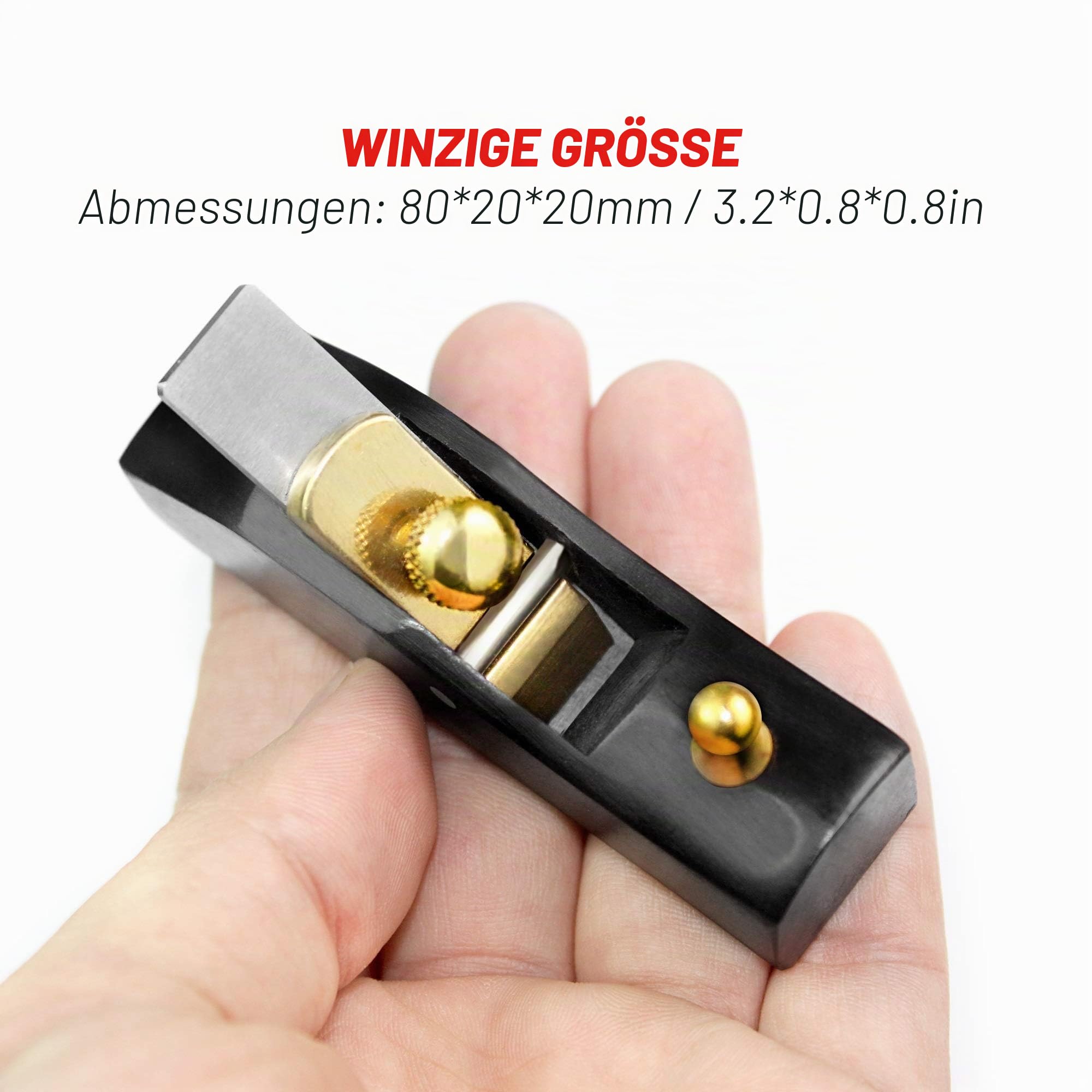 Mini Holzhobel,hobel,Mini Hobel Einhandhobel, handhobel holz,mini hobel holz,handhobel klein,perfekt für Holzbearbeitung, Beschneiden, Holzhobeln, Oberflächenglätten