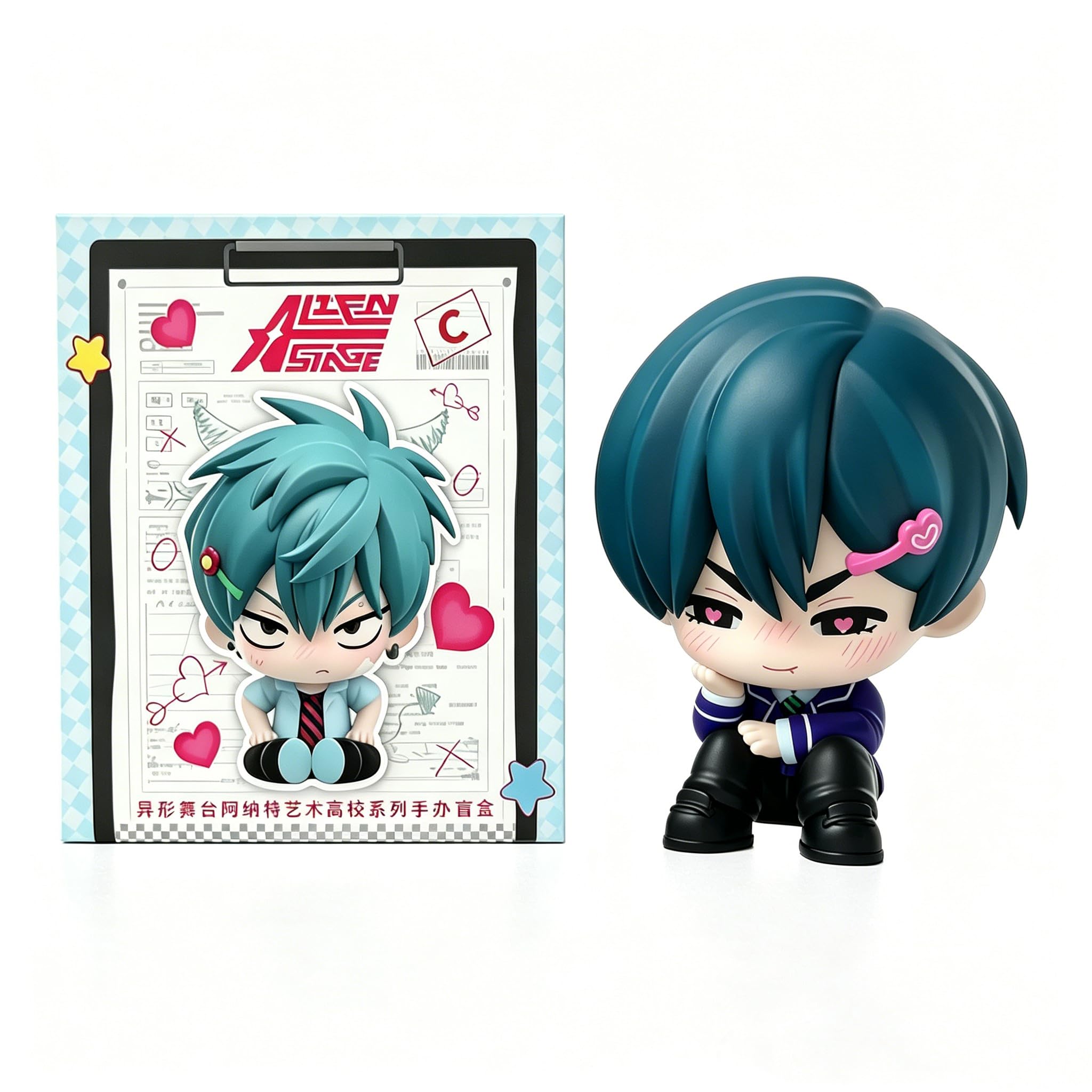 Alien Stage Anat Art University Series Official Figure Blind Box SUA Till Mizi Ivan Luka Hyuna Decor Collection Gift (Open Box to Confirm lvan)