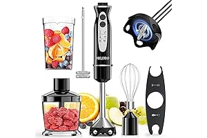 Immersion Blender 1000W Powerful Hand Blender
