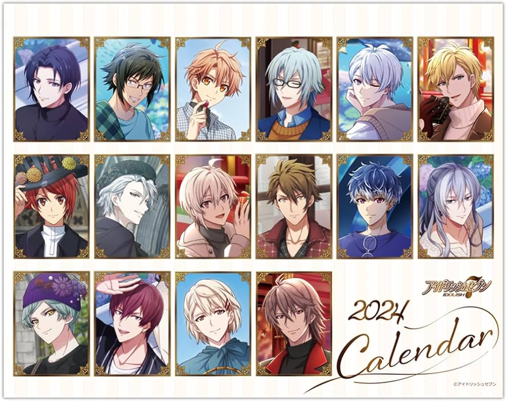 Amazon | ハゴロモ アイドリッシュセブン 2024年卓上カレンダー CL24