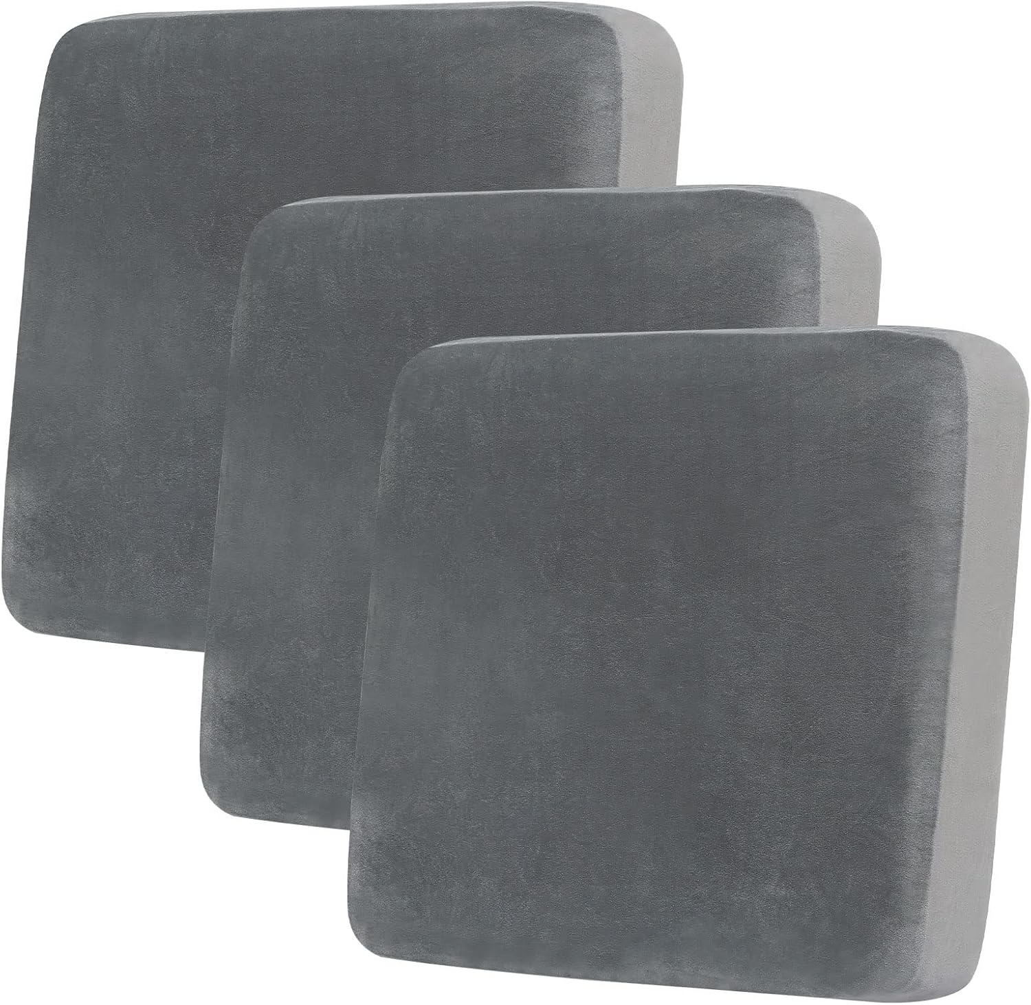 hyha Velvet Stretch Couch Cushion Covers, Replacement Sofa