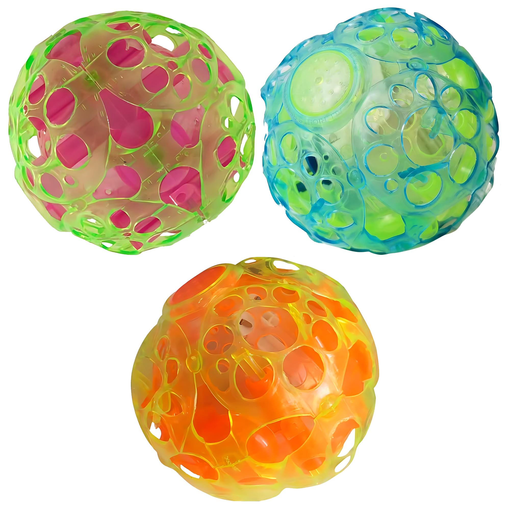 Forest & Twelfth Light-Up Dancing Ball, Set of 3 Colors of Vibrating & Interactive Fun Ball Toys for Kids, Colorful LED Lights with Sound Effects, Balls Shake, Rattle, Roll, Dance & Sing! Great Gift