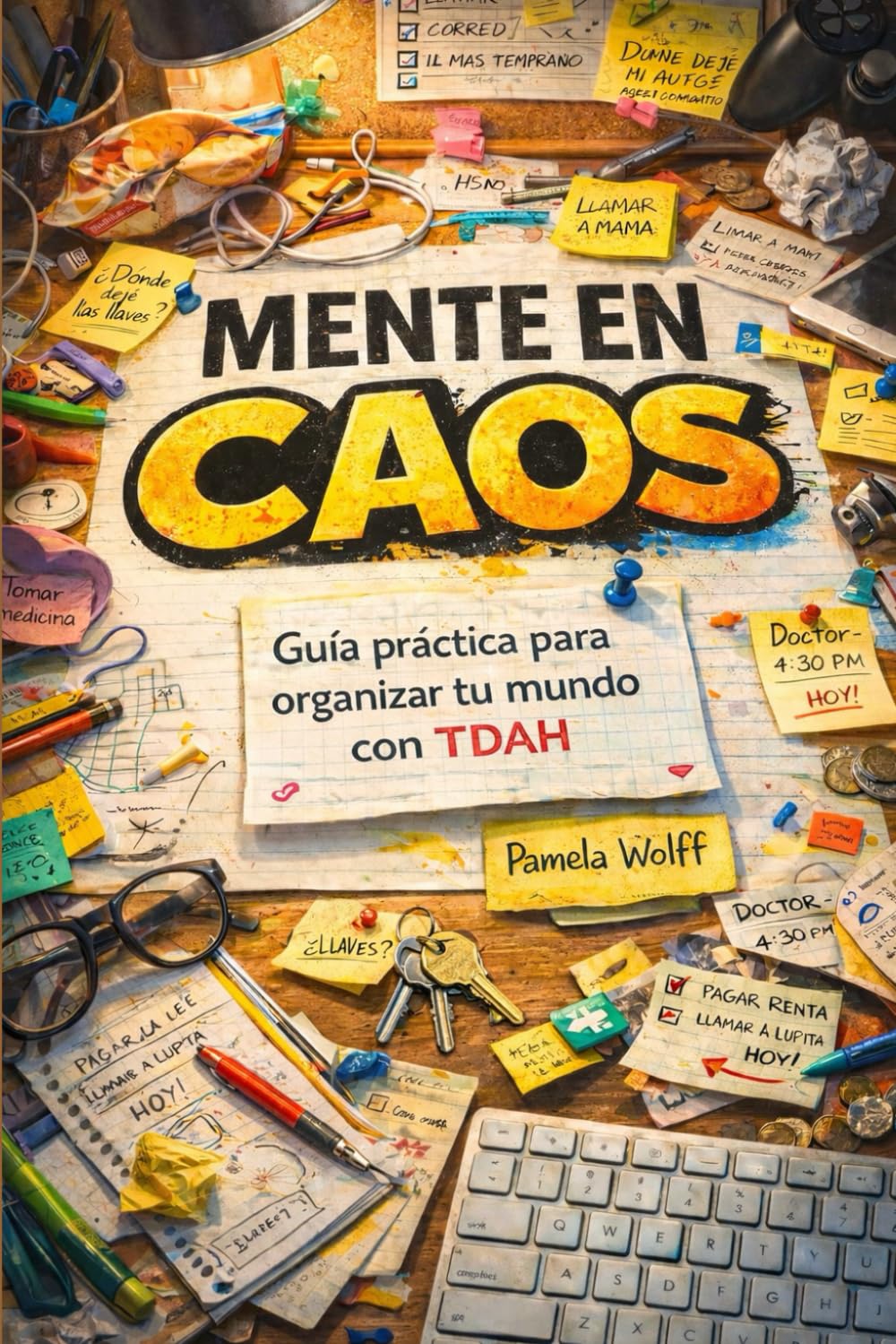 Mente en Caos: Un cuaderno guiado para adolescentes con TDAH: sistemas reales, cero motivación falsa (Modo Adolescente)