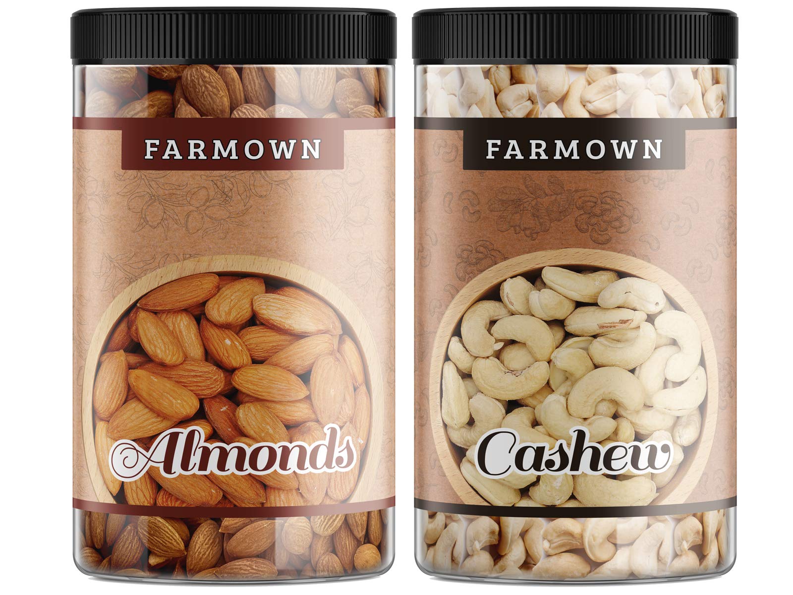 Farmown Nuts Combo Pack (Cashew 250g + Almonds 250g) (B08YWHJ4XT) Amazon Price History, Amazon Price Tracker
