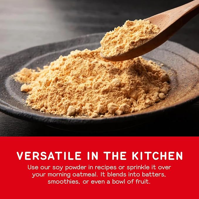 Harina de Soja Tostada Shirakiku Kinako Japonesa - Sin Aditivos, 5 OZ miniatura 6