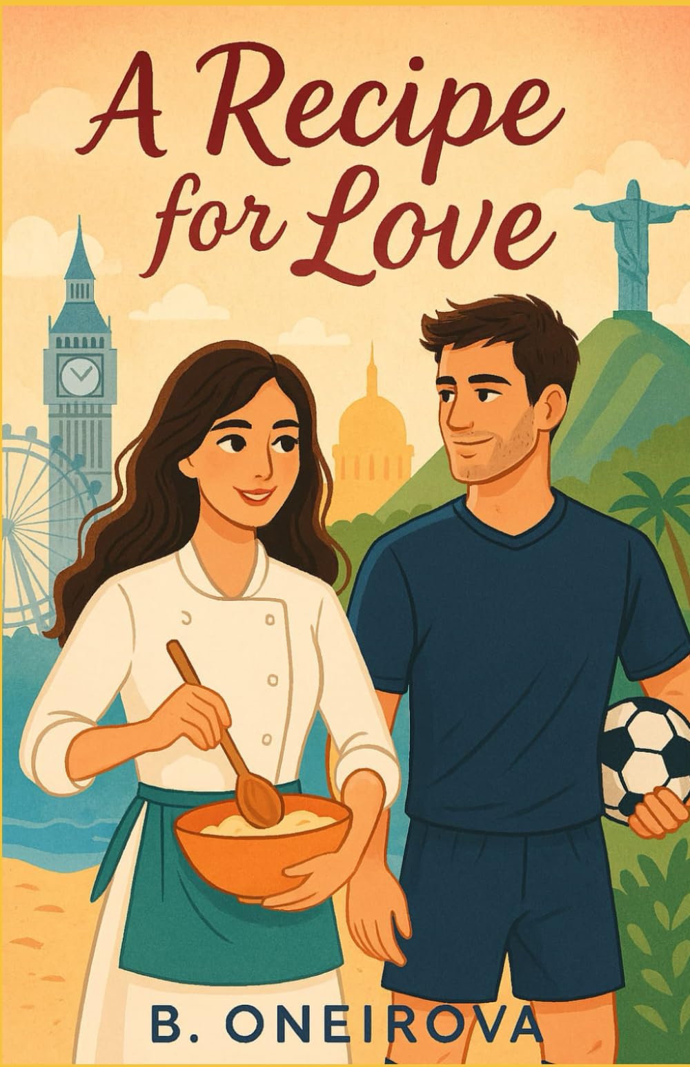A Recipe For Love: A slow-burn romance novella about a chef and a footballer navigating love and ambition across continents.