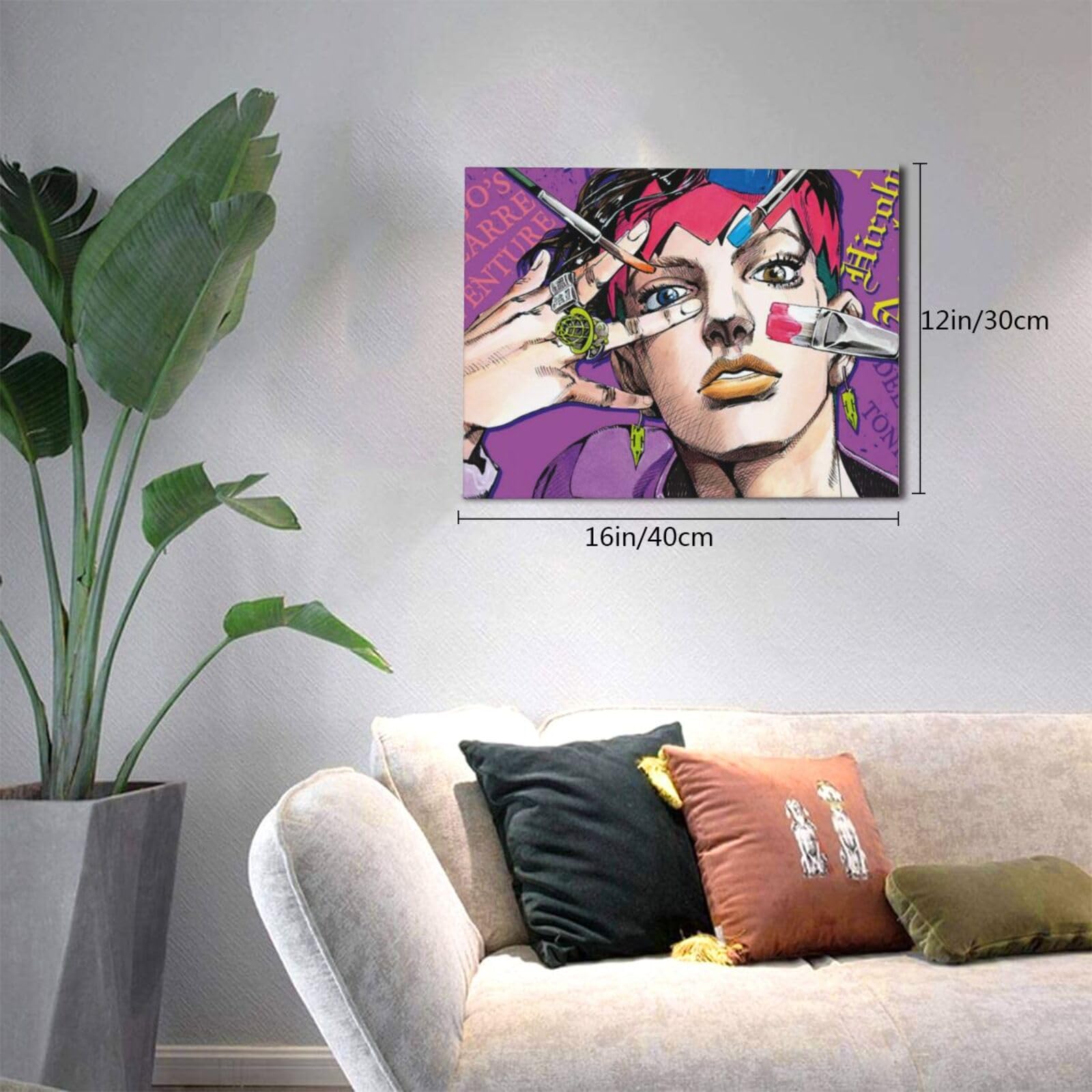 ジョジョ　アートデリ　キャンバスボード　岸辺露伴 Amazon.co.jp: アートパネル ジョジョの奇妙な冒険 岸辺露伴 アート